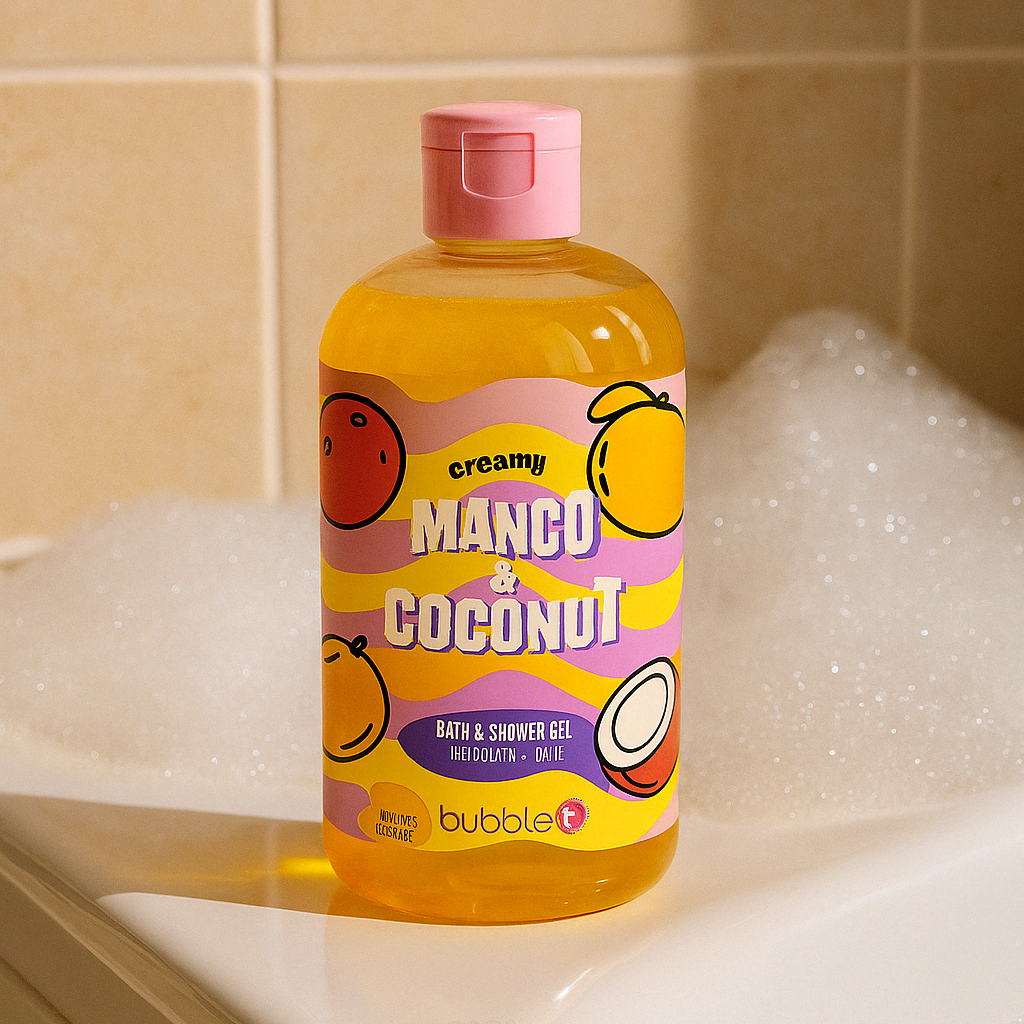 Mango & Coconut Smoothie Body Wash (500ml)