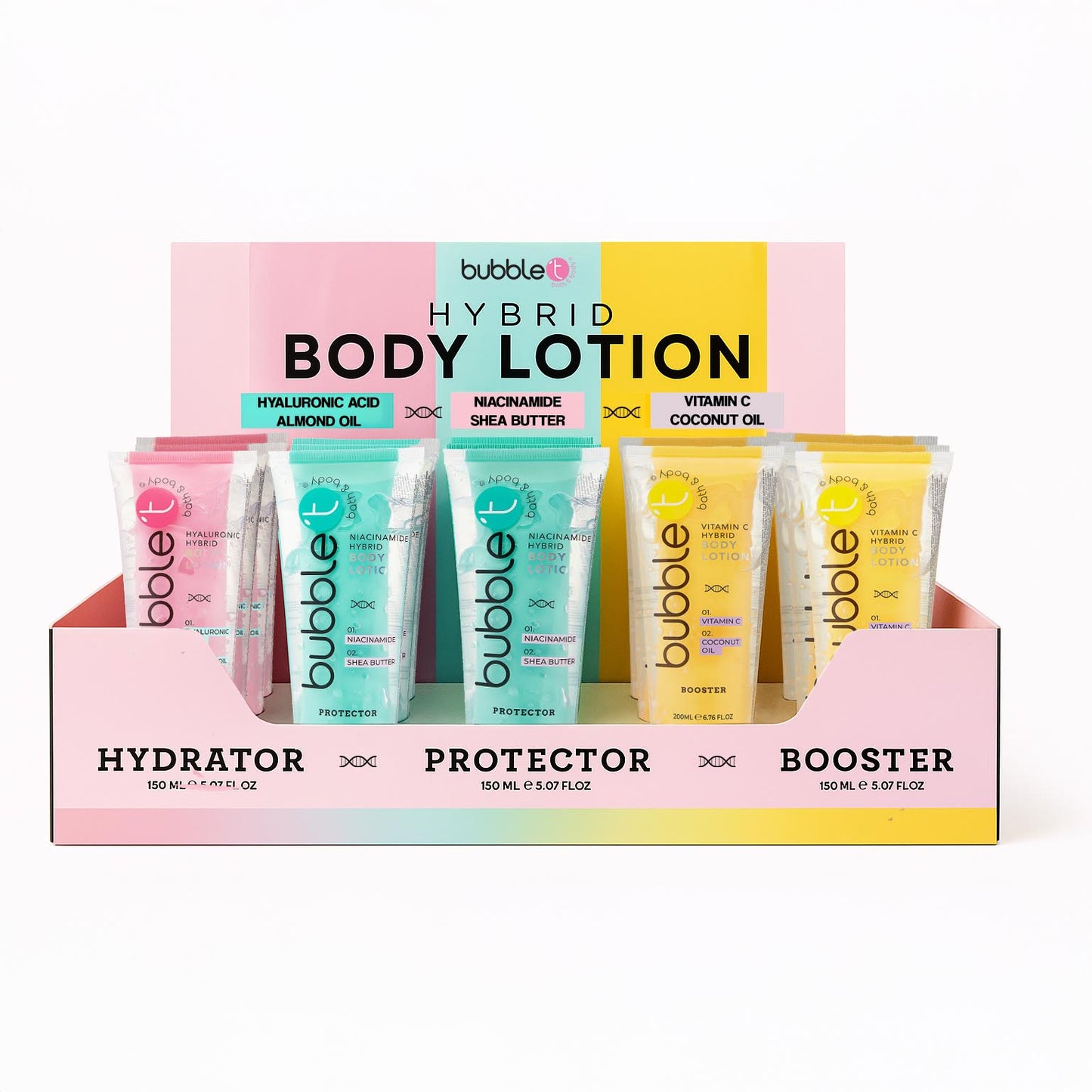 Body Lotion Hybrid POS Unit (18 x 150ml)