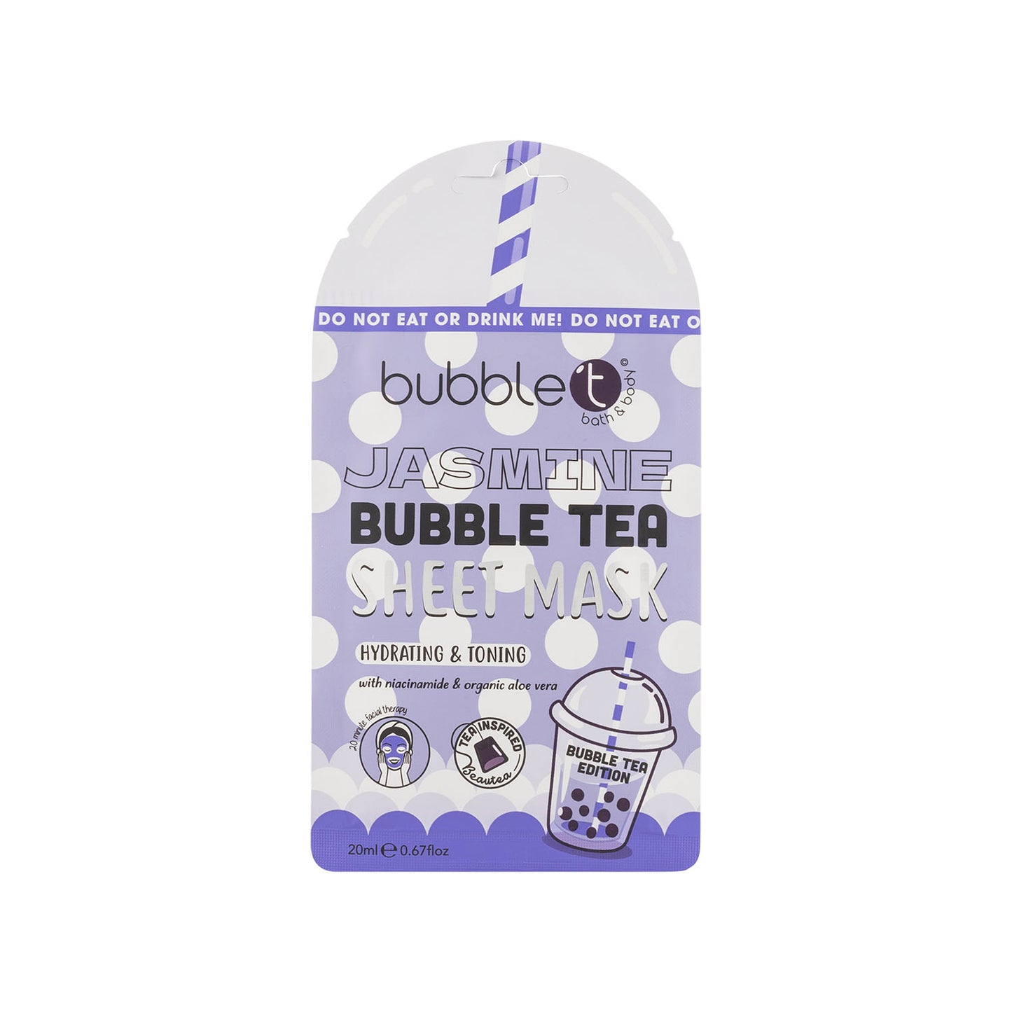 Bubble Tea Jasmine Hydrating Sheet Mask (20ml)