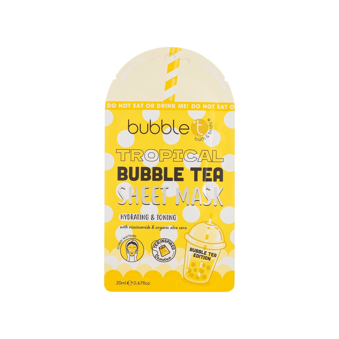 Bubble Tea Tropical Hydrating Sheet Mask (20ml)