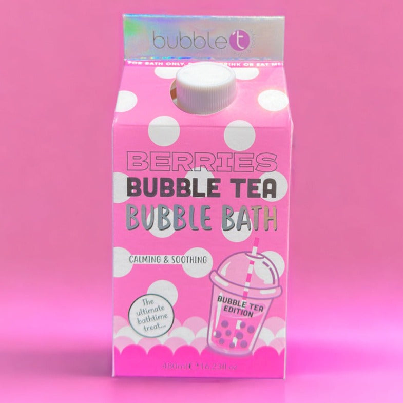 Bubble Tea Raspberry Bubble Bath (480ml)