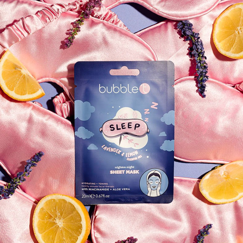 Nightea Night - Lavender & Lemon Hydrating Sheet Mask (20ml)