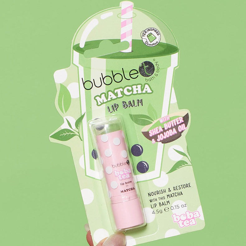 Boba Tea Matcha Lip Balm (4.5g)