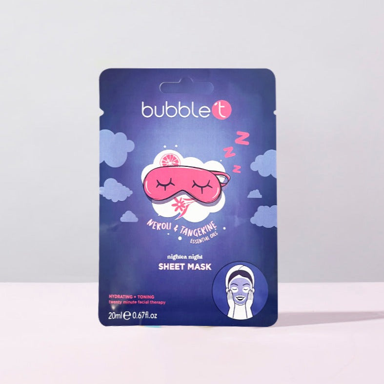 Nightea Night - Neroli & Tangerine Hydrating Sheet Mask (20ml)