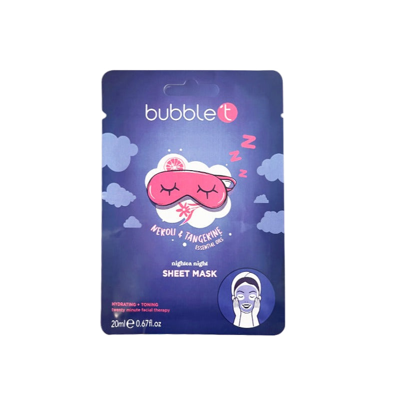 Nightea Night - Neroli & Tangerine Hydrating Sheet Mask (20ml)