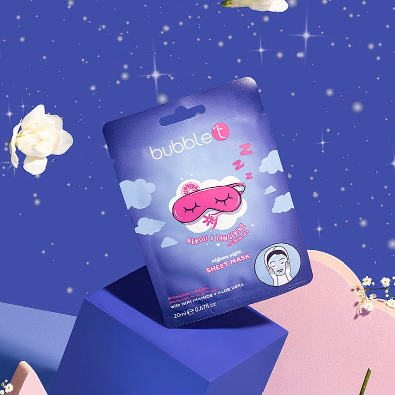 Nightea Night - Neroli & Tangerine Hydrating Sheet Mask (20ml)