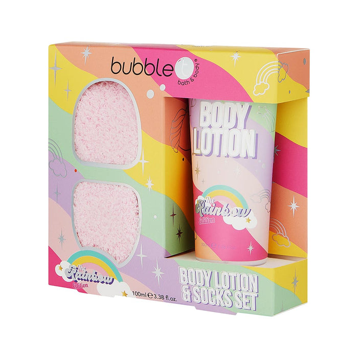 Rainbow Body Lotion & Socks Gift Set