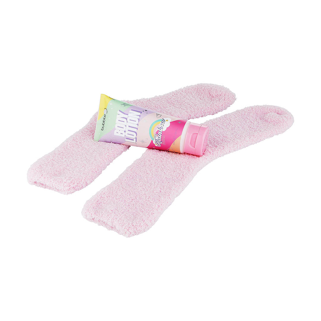 Rainbow Body Lotion & Socks Gift Set