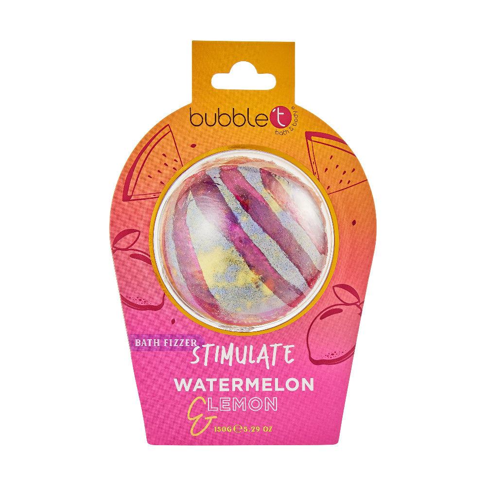 Stimulate Bath Bomb Fizzer - Watermelon & Lemon (150g)