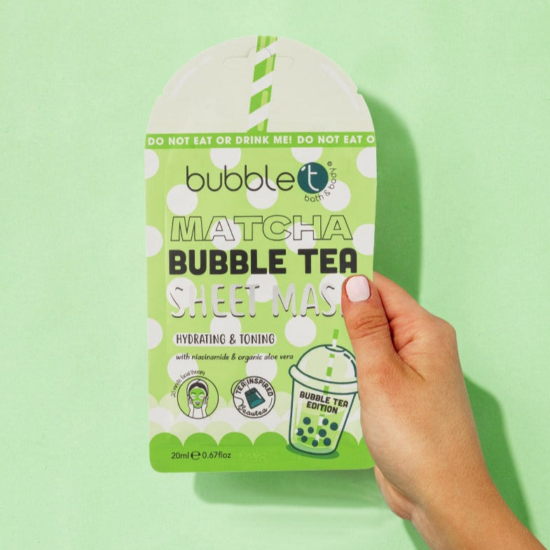 Bubble Tea Matcha Hydrating Sheet Mask (20ml)