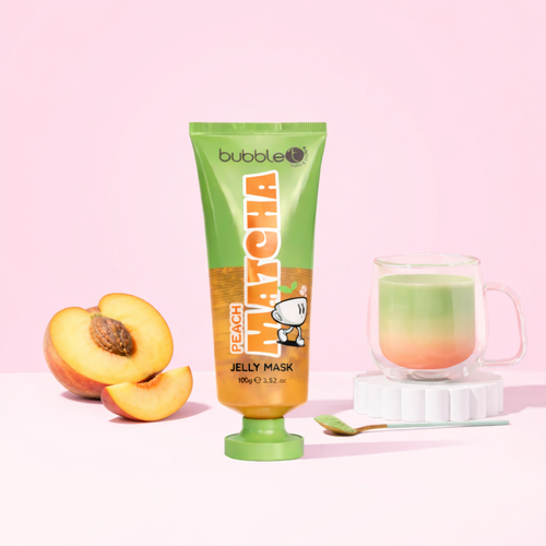 Load image 1 in gallery view. Peach Matcha Jelly Mask (100g)