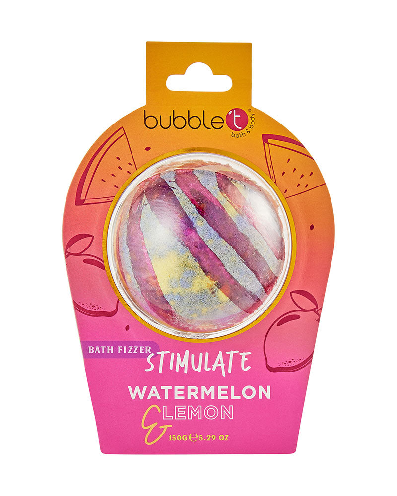 Stimulate Bath Bomb Fizzer - Watermelon & Lemon (150g)