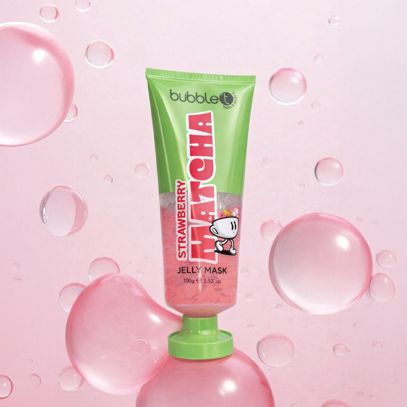 Strawberry Matcha Jelly Mask (100g)