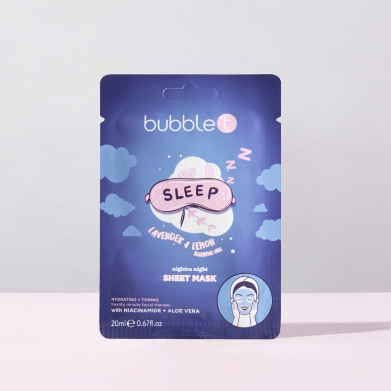 Nightea Night - Lavender & Lemon Hydrating Sheet Mask (20ml)