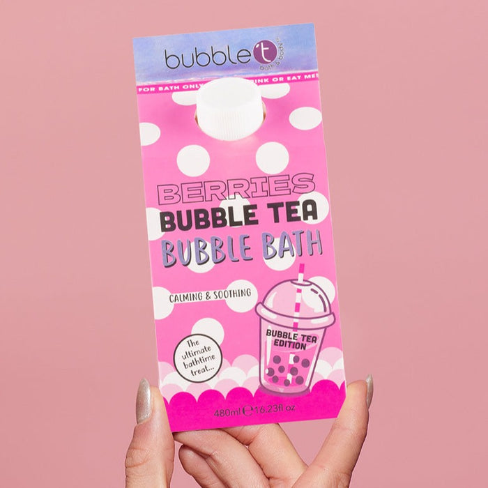 Bubble Tea Raspberry Bubble Bath (480ml)
