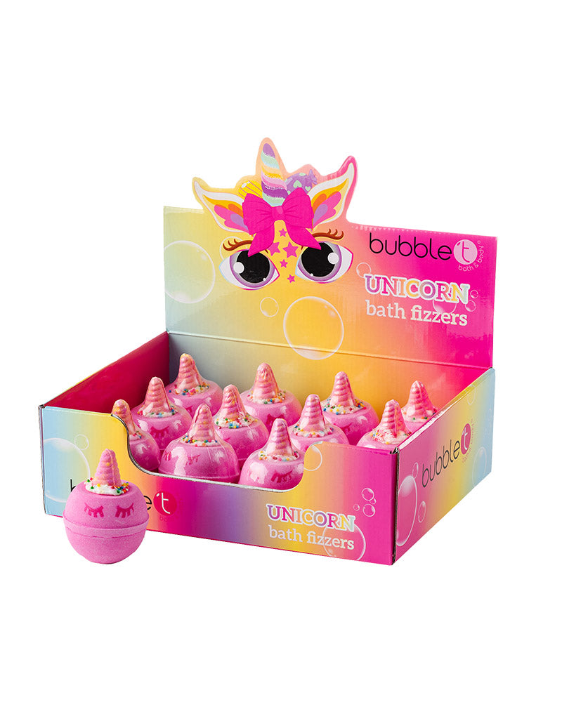 Sweetea Shop Unicorn Bath Bomb Fizzers POS unit (12 x 150g)